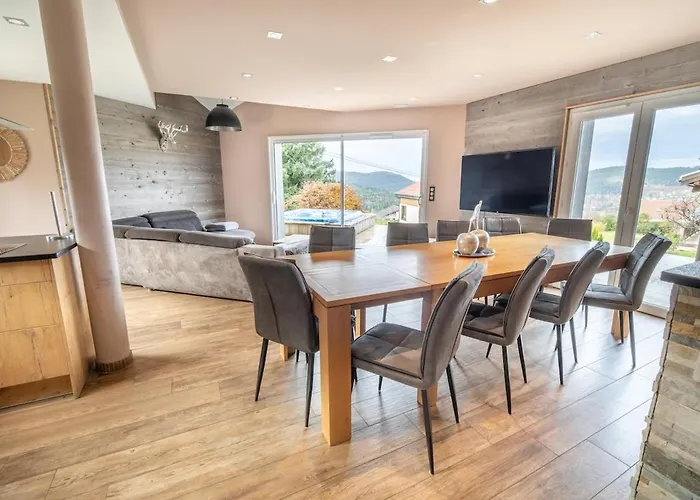 Chalet Horizon 200 M2 Jacuzzi Et Sauna Gerardmer